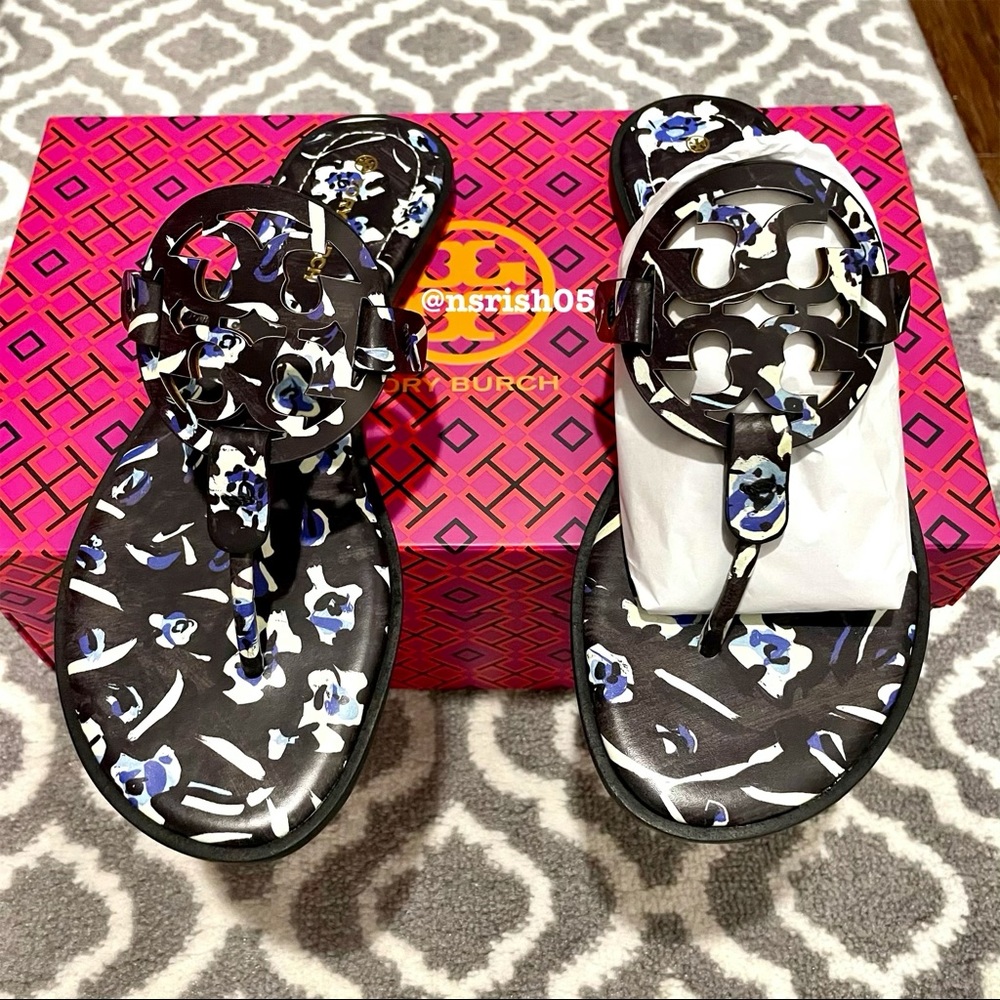 ☀️NWT☀️TORY BURCH Miller Sandals Teapot 7 - Picture 8 of 9